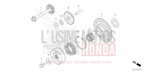 EMBRAYAGE DE DEMARRAGE CB1000ST de 2026
